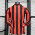 AC Milan Puma 125th Authentic Jersey 24-25 Red Long Sleeve - Image 10