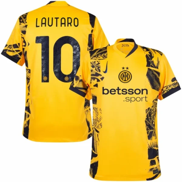 Inter Milan Third  Lautaro 10 Shirt 2024-2025 Player version Size：S-2XL（Non-Customize ）