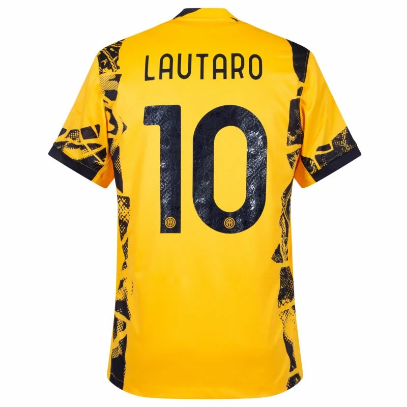 292 Inter Milan Third  Lautaro 10 Shirt 2024-2025 Size:S-4XL(Non-Customize ) - Image 2