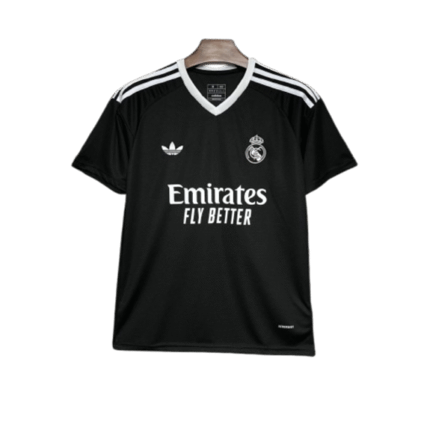 Real Madrid 24-25 Black GoalKeeper Kit Soccer Uniforms Soccer Jersey