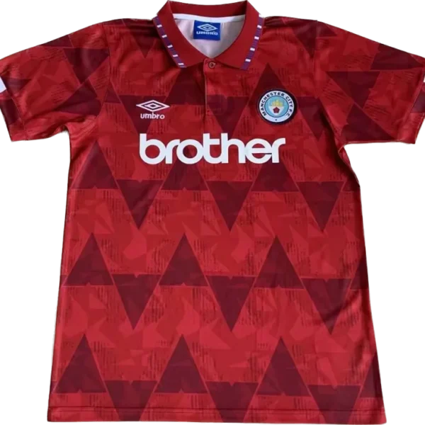 Manchester City 1990/92 Retro Jersey Away