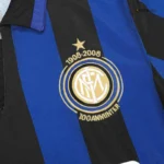 07-08 Inter Milan Retro 100th Anniversary Home Jersey - Image 4