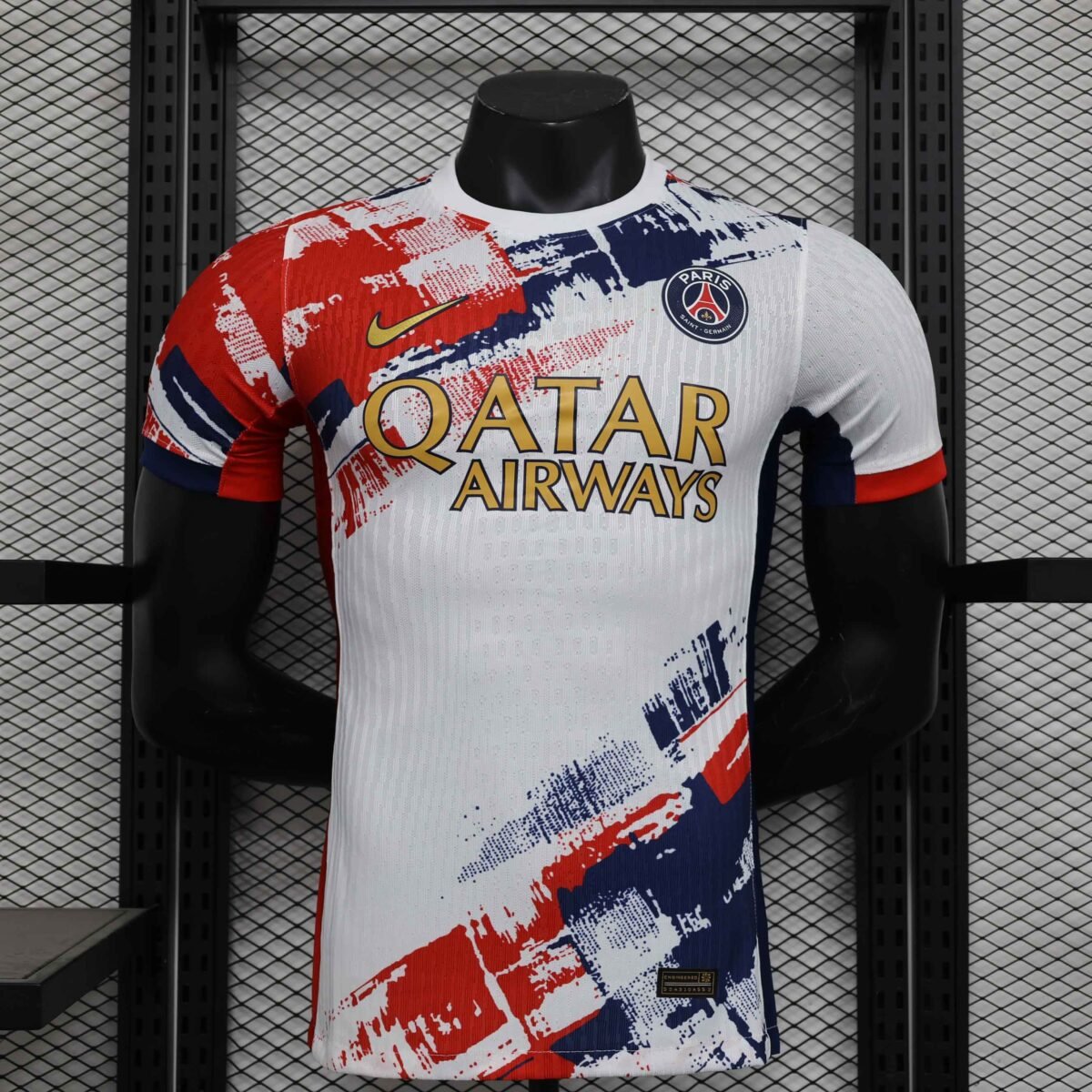 24-25 PSG Away Kit White Player Version Shirt Soccer Jerseys - Image 2
