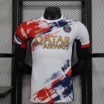 24-25 PSG Away Kit White Player Version Shirt Soccer Jerseys - Image 2