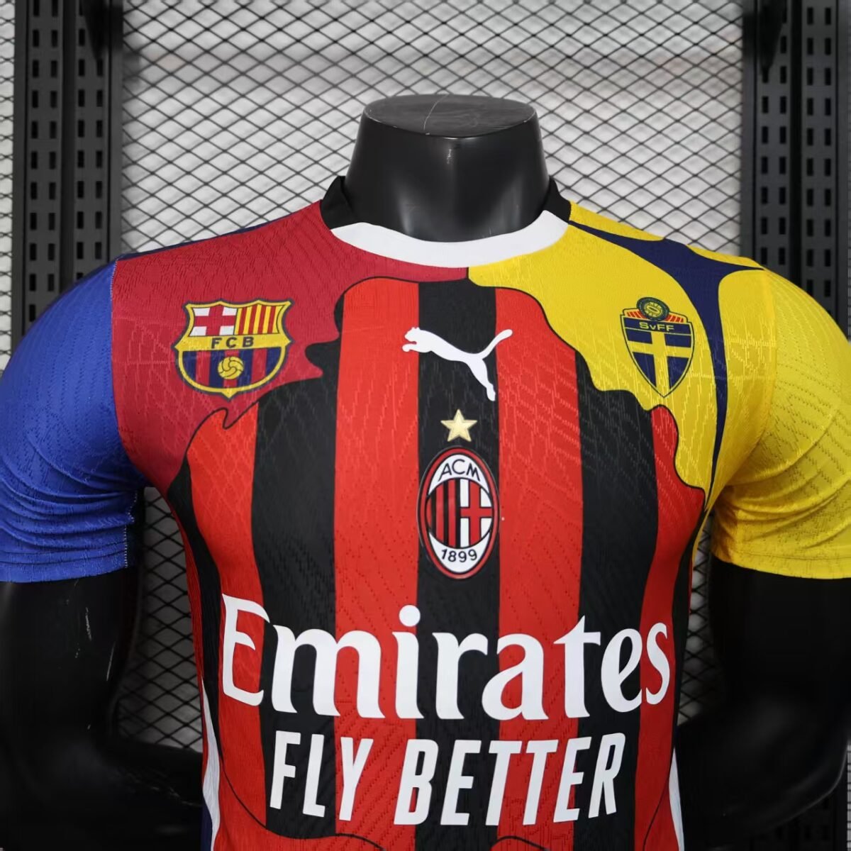 IBRAHIMOVIC #11 Milan Shirt Special Edition Football Jersey Player Version 25-26 - Image 8
