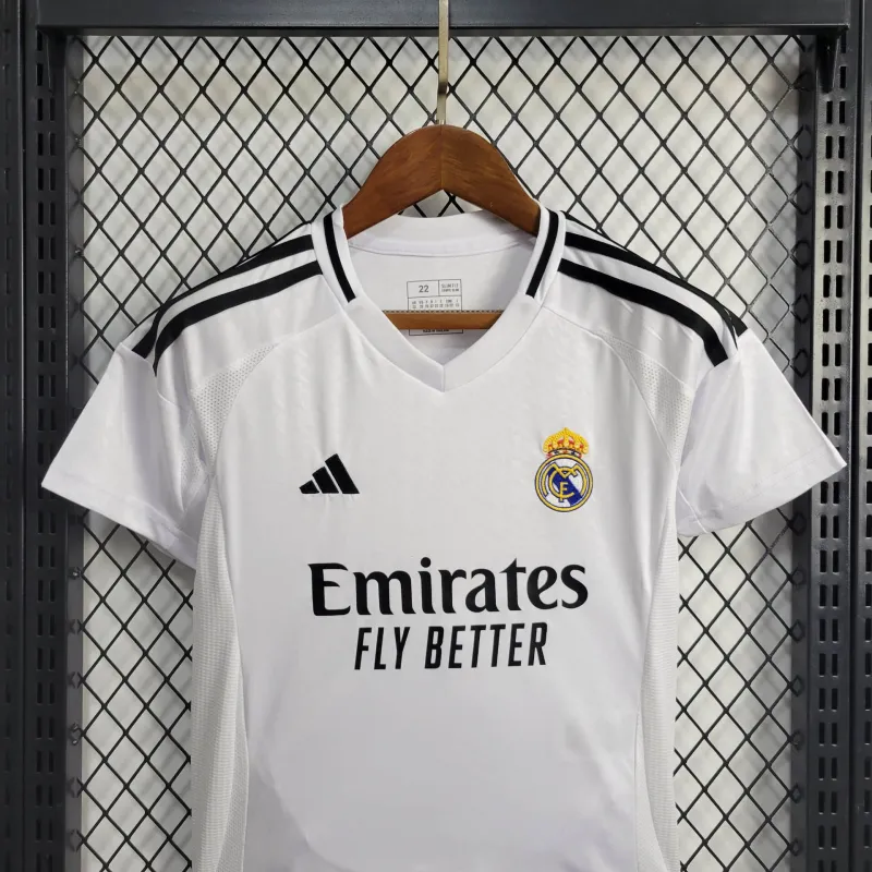 2c834d19e7 24-25 Real Madrid Home Kids Kit Jersey+Shorts - Image 11