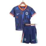 2024  Kids Netherlands Nation Away Jersey Kit Euro - Image 3