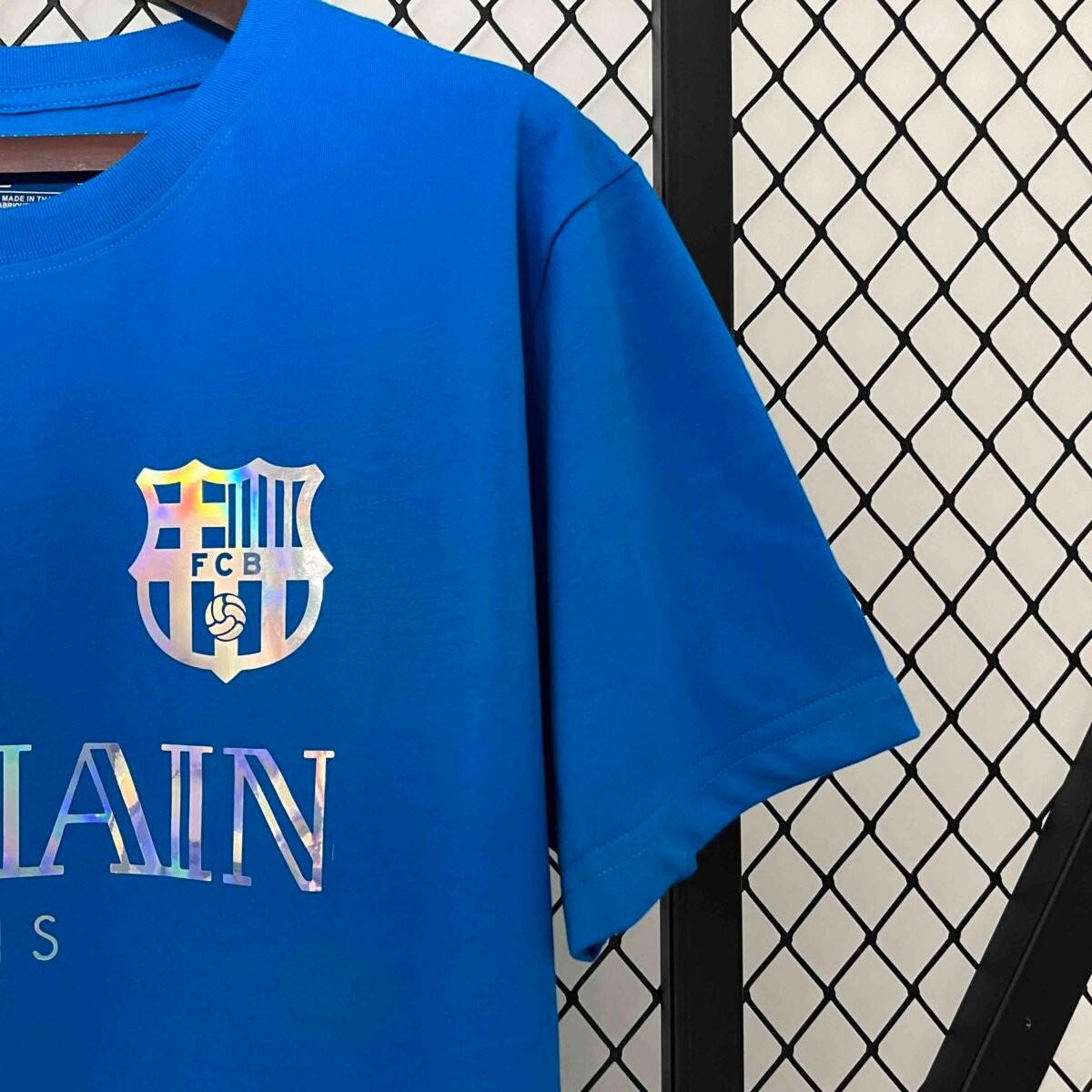 24-25 Barcelona Joint Edition Blue Shirt Jersey - Image 6
