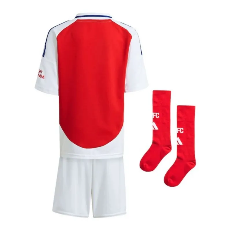 2e44efea62 Kids Arsenal Home Jersey Kits(Jersey+Shorts+Socks) 2024-25 - Image 2