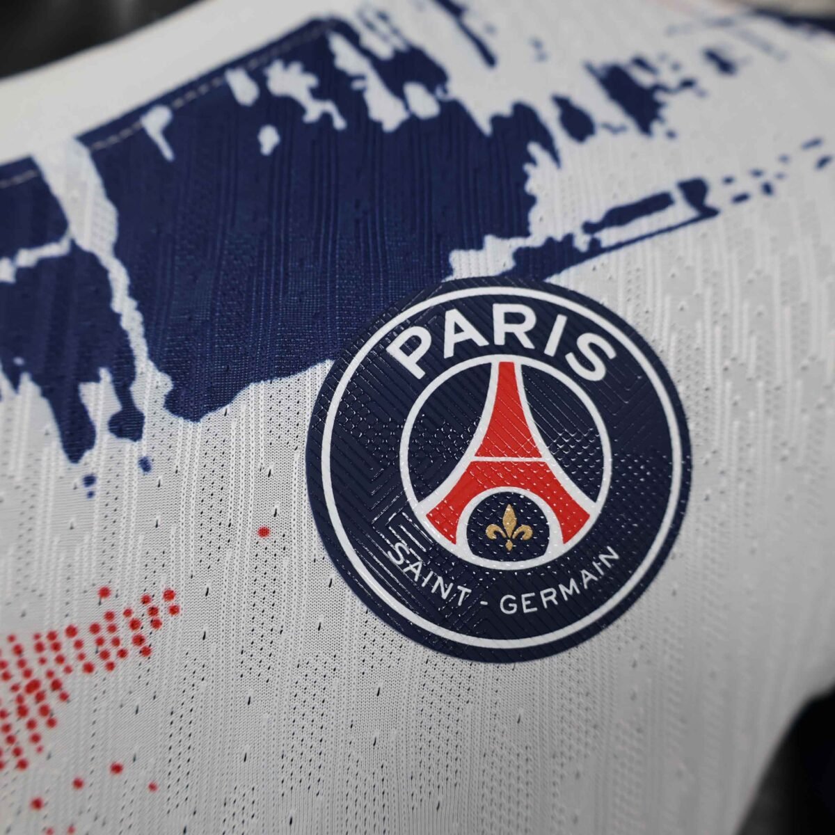 24-25 PSG Away Kit White Player Version Shirt Soccer Jerseys - Image 4