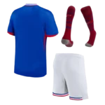 2024 France Nation Home Whole Kit(Jersey+Shorts+Socks) Euro - Image 2