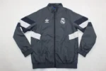 2024-2025 Real Madrid Jersey Windbreaker Grey - Image 13