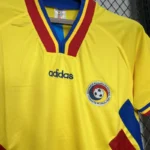 Romania Home Shirt Football Retro Jersey 1994 - Image 3