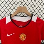 Manchester United 05-06 Home Retro Kids Kits Youth Apparels Jersey - Image 5