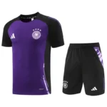 2024 Germany Euro Purple Training Kit Jersey+Shorts - Image 2