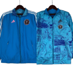 2023-2024 Inter Miami Reversible Windbreaker Blue Soccer Jersey 1:1 Thai Quality