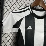 24-25 Juventus Home Soccer Kids Kit Jersey+Shorts - Image 5
