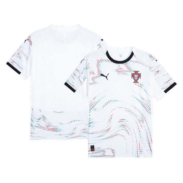 Portugal Puma Soccer Jersey Away Custom Shirt 2025