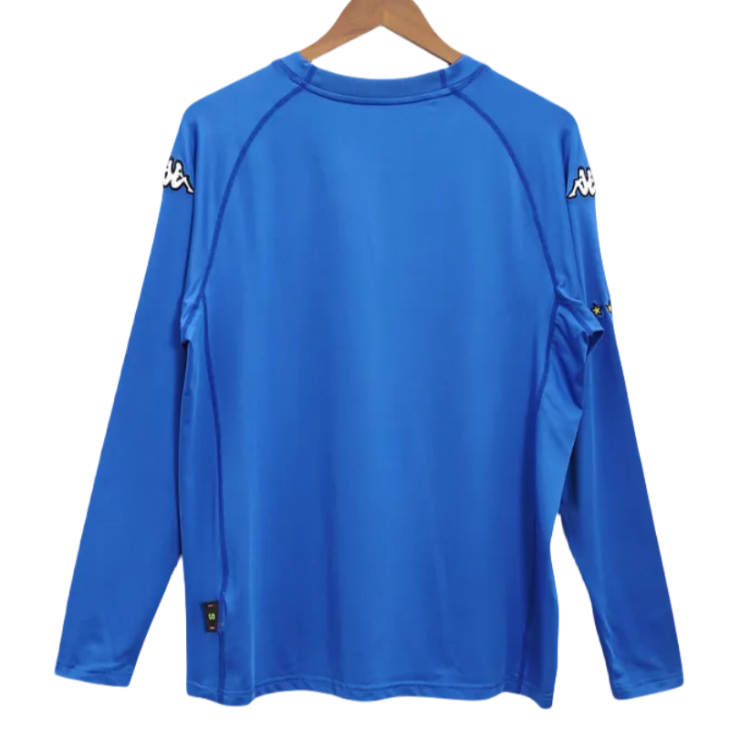 32503ce925 Italy 2000 Retro Home Long Sleeve Jersey - Image 2
