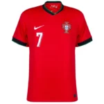 Portugal Home Ronaldo 7 （CR7 ）Shirt 2024-2025 Fan / Player version  Size：S-2XL Non-Customize - Image 3