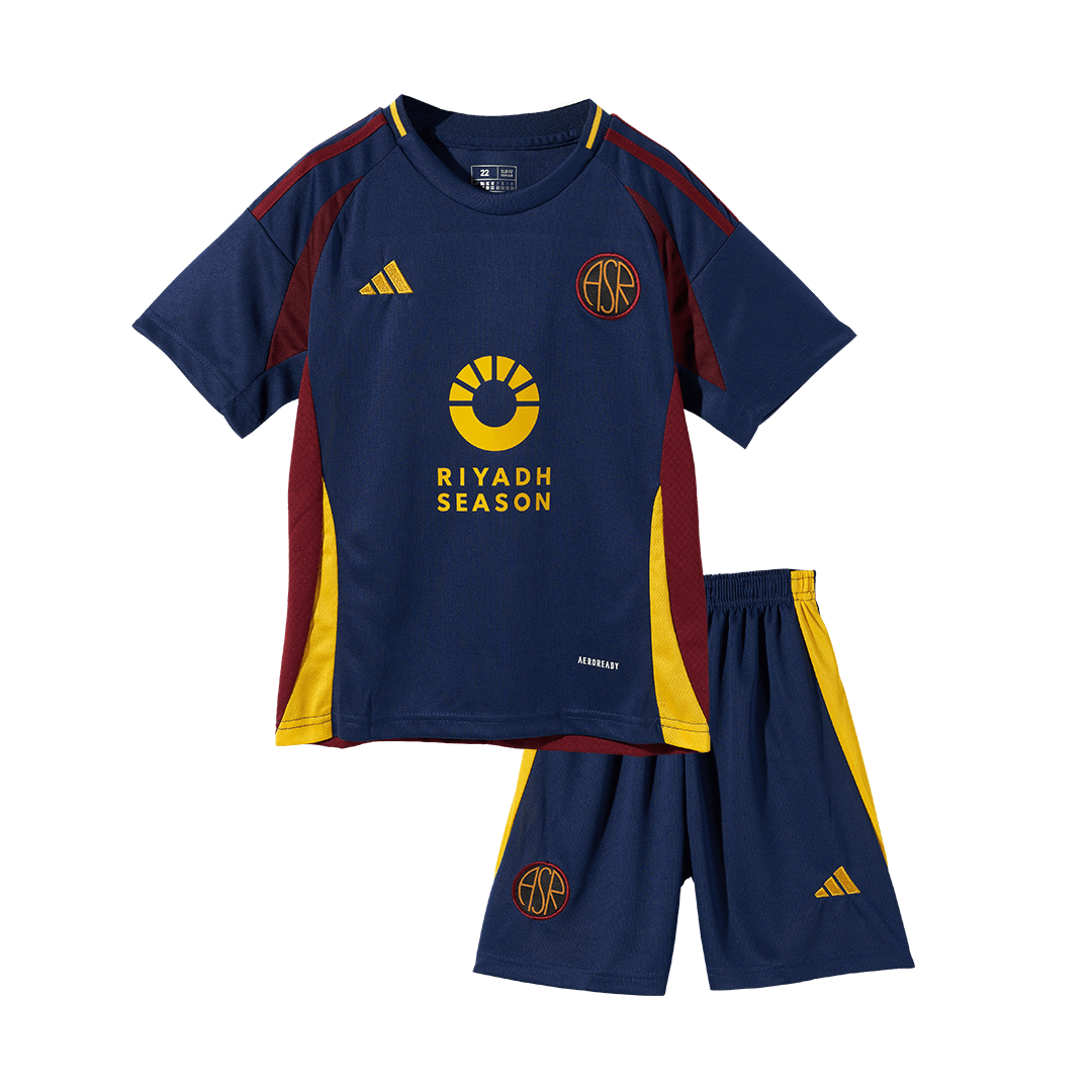 34f1e75da9 Kids Roma Custom Third Away Soccer Kits 2024-25 - Image 1