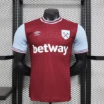 West Ham United Home Kudus 14 Shirt 2024-2025 Player version Size：S-2XL（Non-Customize） - Image 3
