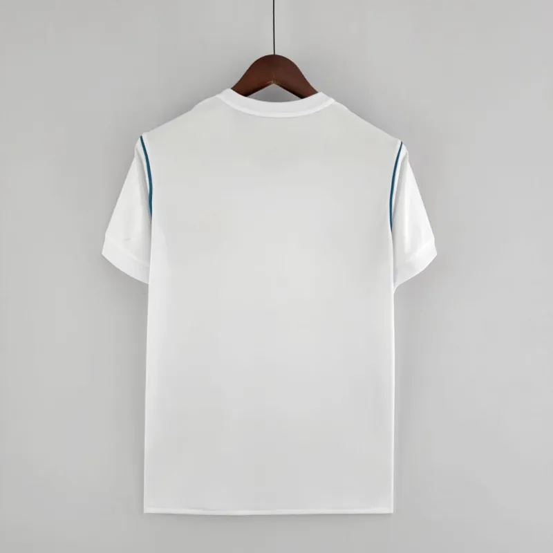 3601a82898 Real Madrid Retro Jersey Home Shirt 2017-18 - Image 4