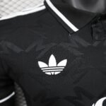 Manchester United 24-25 Player Version Black POLO Shirt - Image 5