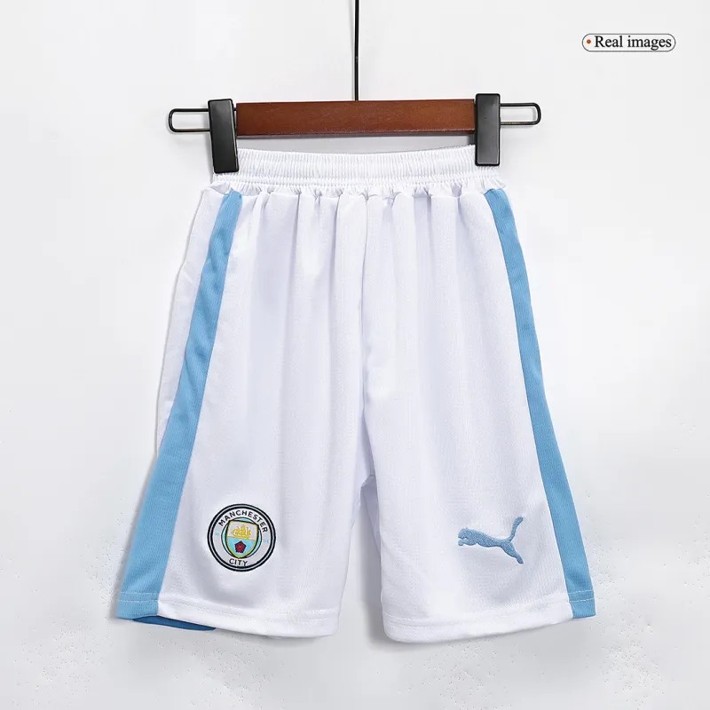 360fcfebd3 Kids Manchester City 2023/24 Home Jersey Kit - Image 6