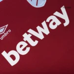 West Ham United Home Bowen 20 Shirt 2024-2025 Fan version Size：S-4XL（Non-Customize） - Image 7