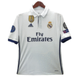 Real Madrid Home Shirt Retro Jersey 16-17