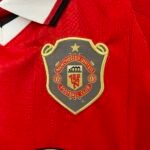 Manchester United 99-00 Home Retro Kid Kits Youth Apparels Jersey - Image 5