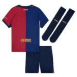 2024-25 Kids Barcelona Home Full Kit(Jersey+Shorts+Socks) - Spotify Logo Without Text - Image 2