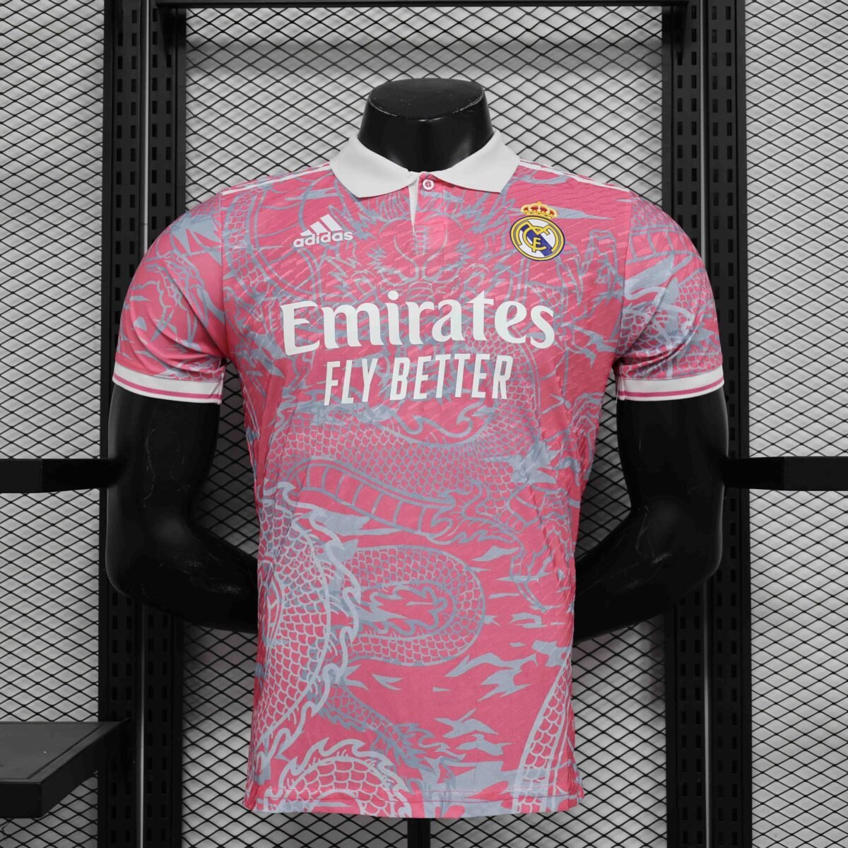 24-25 Real Madrid Players Special Edition Pink Football POPL Shirt - Image 2