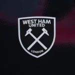 West Ham United Pre-Match Warm Up Jersey - Black - 2024-2025 Player version - Image 3