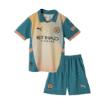 24-25 Manchester City Fourth Special Kids Kit Jersey+Shorts