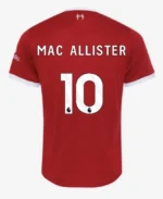 2023-24 M.SALAH #11 VIRGIL #4 SZBOSZLAI #8 MAC ALLISTER #10 Liverpool Home Jersey - Image 3