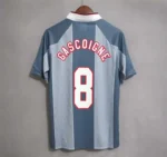 England Euro Cup 1996 Retro Soccer Jersey Away - Image 5