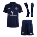 Manchester United Away Custom Full Soccer Kit 2024-25