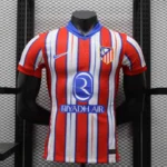 J.ALVAREZ #19 Nike 24-25 Atletico Madrid Home Soccer Jersey Player Edition - Image 2