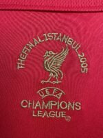 Retro Liverpool FC Home Football Jersey Long Sleeve 2004/2005 - Image 5