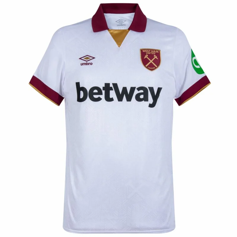 401-c860 West Ham United Third Replica Kudus 14 Shirt 2024-2025 Fan version Size:S-4XL (Non-Customize) - Image 3