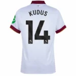 West Ham United Third Replica Kudus 14 Shirt 2024-2025 Fan version Size:S-4XL (Non-Customize) - Image 2