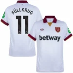 West Ham United Third Replica Füllkrug 11 Shirt 2024-2025 Fan version Size：S-4XL （Non-Customize）