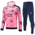 Jordan PSG 2024-25 Hooded Pink Training Tracksuit Kits