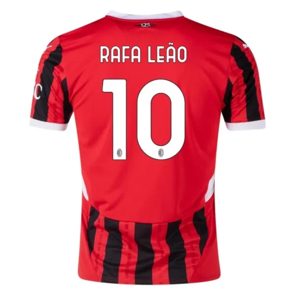 AC Milan Home RAFA  LEAO 10 Shirt Fan version 2024-2025 Size：S-4XL （Non-Customize）