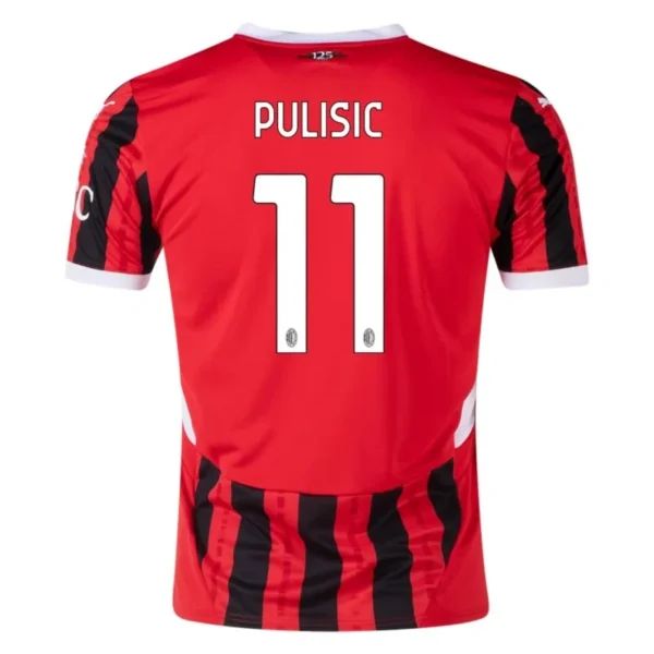 AC Milan Home PULISIC 11 Shirt Player version 2024-2025 Size：S-XXL （Non-Customize）