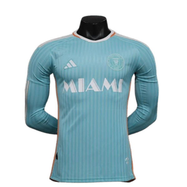24-25 Inter Miami CF Third Away Soccer Jersey Player Version Long Sleeve