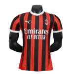AC Milan Home Theo 19 Shirt Player version 2024-2025 Size：S-XXL （Non-Customize） - Image 3