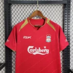 Retro Liverpool Home Football Shirt 2005/2006 - Image 4